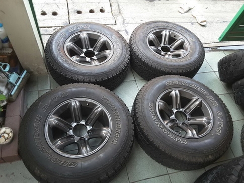 Max + Yokohama AT 265/70/16 ปี14 สวยๆ 1ชุด