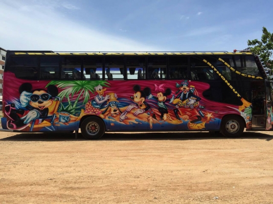 ขายรถบัส เครื่องPF6 Turbo