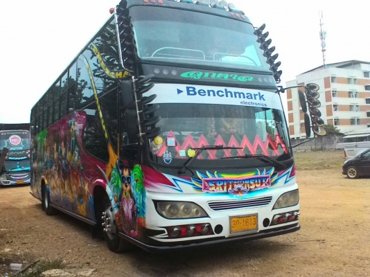 ขายรถบัส เครื่องPF6 Turbo