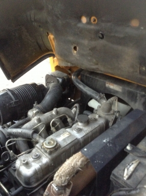 +++ ขายโฟล์คลิฟท์  T.C.M. FD25  รุ่น  700  ซีรีส์   (รถนอก)  ขนาด  2.5  ตัน  เครื่องยนต์ดีเซล  เสา  4.2  เมตร  เกียร์ธรรมดา  งา 1,070  มม.  ยางตัน  4  เส้น