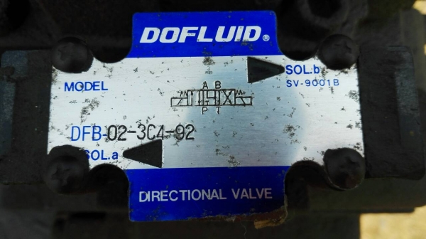 Sell> ปั้มน้ำมันไฮดรอลิค แบบปั้มสองหัวขนาดใหญ่ มอเตอร์ 30 HP 380V ถังจุ 1000 ลิตร พร้อมออยคูลเลอร์ วาล์วคอนโทรลไฟฟ้า