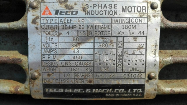 Sell> ปั้มน้ำมันไฮดรอลิค แบบปั้มสองหัวขนาดใหญ่ มอเตอร์ 30 HP 380V ถังจุ 1000 ลิตร พร้อมออยคูลเลอร์ วาล์วคอนโทรลไฟฟ้า