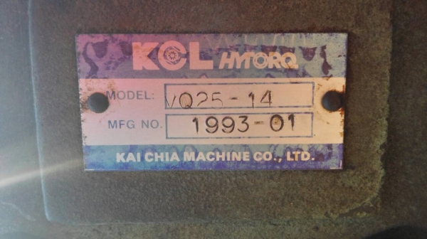 Sell> ปั้มน้ำมันไฮดรอลิค แบบปั้มสองหัวขนาดใหญ่ มอเตอร์ 30 HP 380V ถังจุ 1000 ลิตร พร้อมออยคูลเลอร์ วาล์วคอนโทรลไฟฟ้า