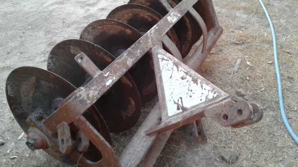 ขายตามสภาพพาน6CSใบ21นิ้วติดมากับรถไถคูโบต้า36แรง