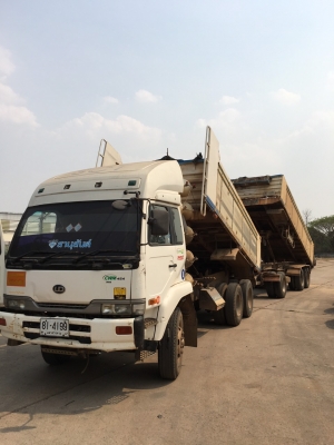 ขายUD. 320แรง ปี51 ดั้มแม่ลูก3เพลาแท้6.5 เมตร สวยเดิมๆ