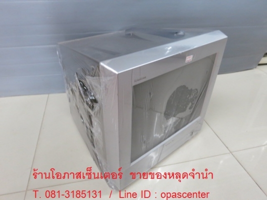 TV สี Sony Trinitron 14 นิ้ว จอแบน รุ่น KV-PG14P42 มีรีโมท มือสอง สภาพดี ขายถูก