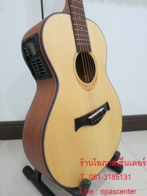 กีต้าร์โปร่งไฟฟ้า Amari รุ่น AM-MINI 36นิ้ว สีไม้ด้าน ของใหม่ EQ อย่างดี TEQ-5