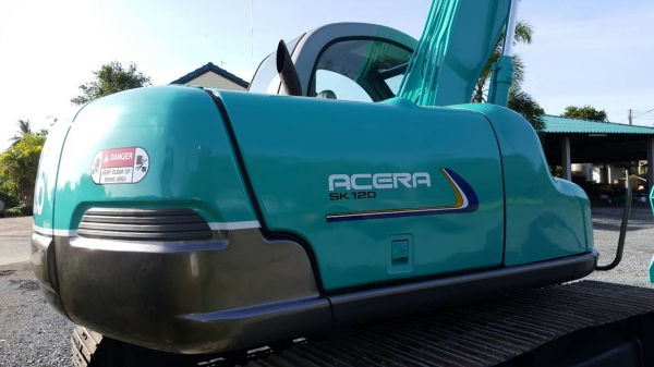 KOBELCO SK 120-3  SUPERเก่าญี่ปุ่น ใช้งานน้อย 6000 กว่าชั่วโมง