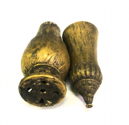 เต้าปูนลายไทย ทองเหลืองโบราณ งามแบบไทย