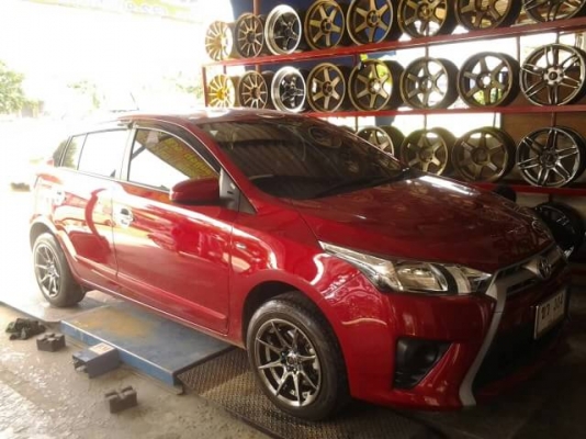 แม็กyachiyoda ขอบ15 4รู100 4รู114 พร้อมยาง