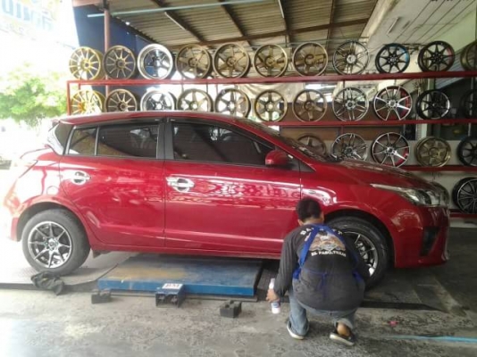 แม็กyachiyoda ขอบ15 4รู100 4รู114 พร้อมยาง