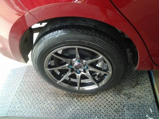 แม็กyachiyoda ขอบ15 4รู100 4รู114 พร้อมยาง