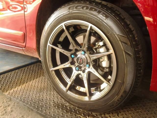 แม็กyachiyoda ขอบ15 4รู100 4รู114 พร้อมยาง