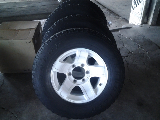 แม็กJRD ขอบ 15 6รู139 พร้อมยาง