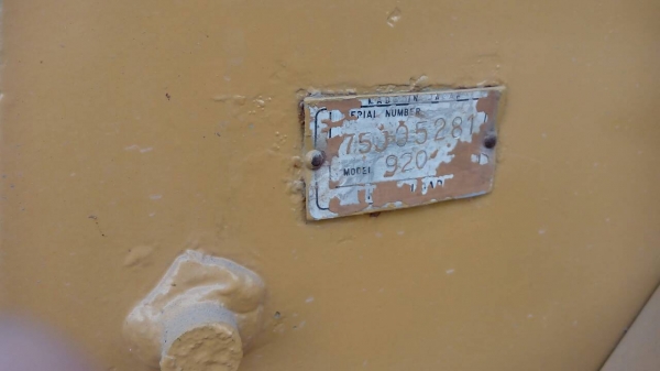 ขายรถตักล้อยางcat920สภาพดีพร้อมใช้งาน