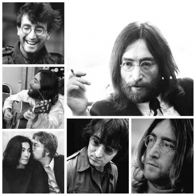 แว่นสายตายาวทรง 'หยดน้ำ จอห์น เลนนอน'  GIORGIO BAIMAN MILANO made in Japan