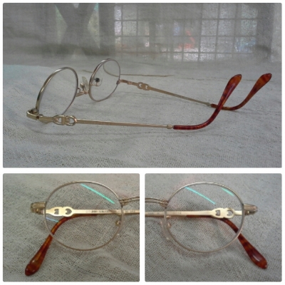 แว่นสายตายาวทรง 'หยดน้ำ จอห์น เลนนอน'  GIORGIO BAIMAN MILANO made in Japan