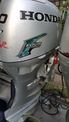 ขายเครื่องเรือ HONDA 50 HP trim ไฟฟ้า