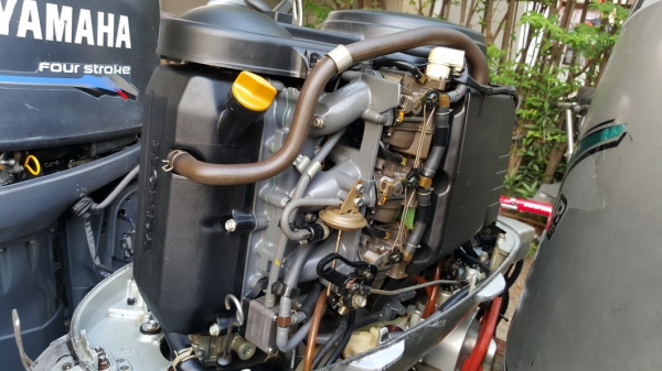 ขายเครื่องเรือ HONDA 50 HP trim ไฟฟ้า
