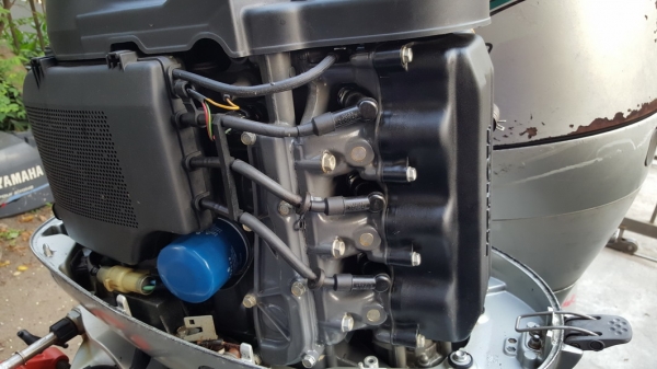 ขายเครื่องเรือ HONDA 50 HP trim ไฟฟ้า