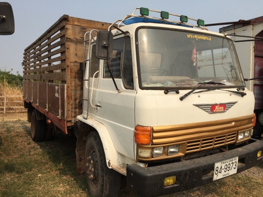 ขาย HINO 6 ล้อ กระบะไม้