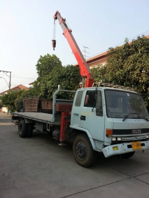 ขายด่วน รถ 6 ล้อติดเครน 3 ตัน