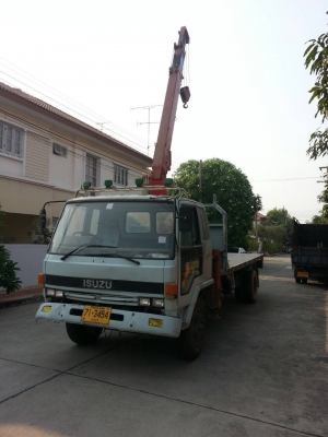 ขายด่วน รถ 6 ล้อติดเครน 3 ตัน