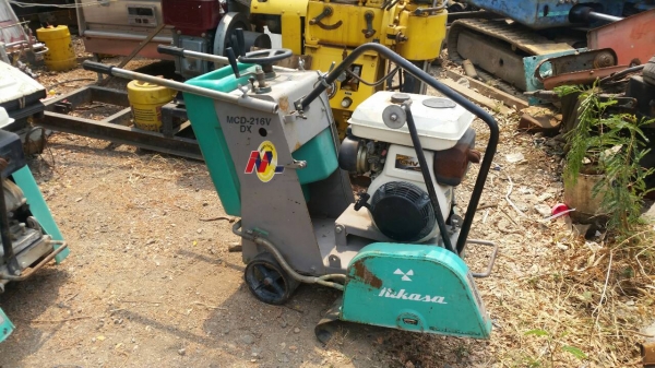 ขาย เครื่องตัดปูน คอนกรีต ตัดจ้อย MIKASA 9 แรง 4 จังหวะ เก่านอก สภาพดี