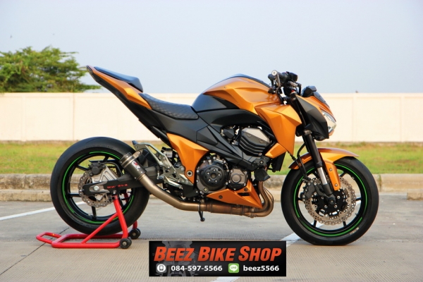 << ดาวน์ 75,000>>ขาย Kawasaki Z800 รุ่นปี 2014 แต่งเต็มคัน สภาพสวย ทะเบียนพร้อมโอน