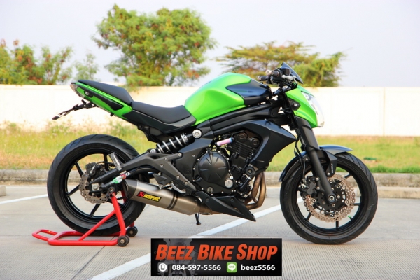 <<ดาวน์ 29,000>>ขาย Kawasaki ER650 ABS รุ่นปี 2013 สภาพป้ายแดง วิ่งน้อย 3000 โล