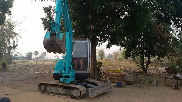 ขายด่วน KOBELCO SK45  สภสพพร้อมใช้งาน เครื่องปั้มดี เอวแน่นโซ่สวย ปั้มนิ้ว รถพร้อมลงงาน