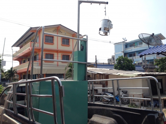 ขายรถยกของ ดัดแปลงใช้งานได้หลายรูปแบบ ตัวรอกดึงได้ 250kg. ครับ