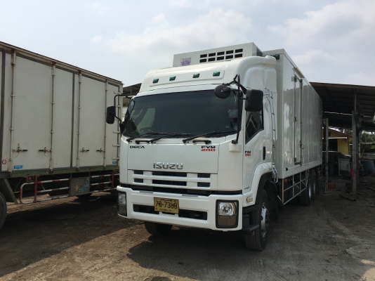 10ล้อตู้เย็นFVM240HP 10ล้อตู้เย็นFVM240HP