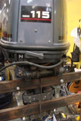 ขายเครื่อง yamaha 115 พร้อมคอลโทรล