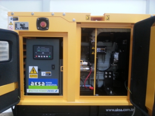 เครื่องปั่นไฟ AKSA 20KW 1เฟส 1500รอบ