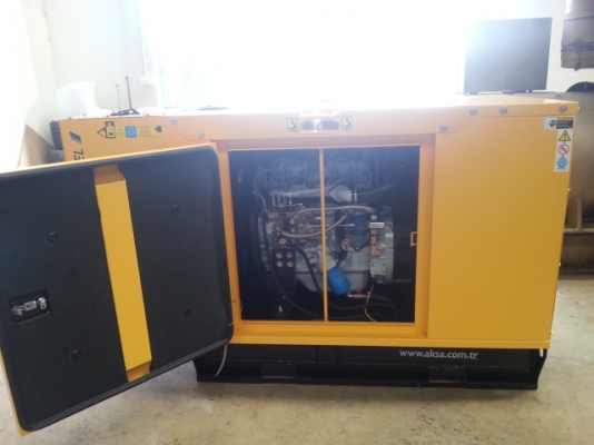 เครื่องปั่นไฟ AKSA 20KW 1เฟส 1500รอบ