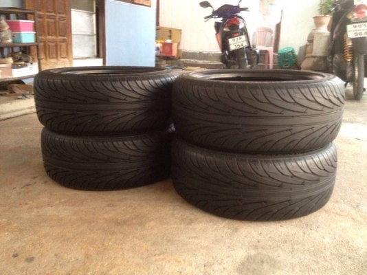 ขายยาง nankang 205 45 16 ปี11 สภาพเก่าเก็บเนื้อยางนุ่มๆ ดอกหนา90\%4เส้น สภาพสวยไม่บวมไม่ปะไม่มีแตกลายงา 1ชุด4เส้น ราคา2500บาท รับประกันยางทุกเส้นยินดีคืนเงิน โทร0924462525โส กทม