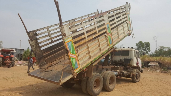 ขาย รถพ่วงแม่ดั้ม-ลูกไม่ดั้ม HINO FM227 เครื่องเดิม EM100 220 แรงม้า เกียร์เดิม สโลว์เดิม ช่วงล่างดี คัสซีสวยตลอดเส้น ยางเต็ม ทะเบียนพร้อมโอน