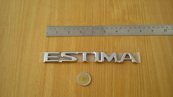 เพลทโลโก้ ESTIMA