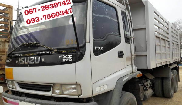 ขายรถดั้มพ์ 10 ล้อ 2 เพลา มีระบบลากจูง ISUZU DEGA 270 แรงม้า ขายรถดั้มพ์ 10 ล้อ 2 เพลา มีระบบลากจูง ISUZU DEGA 270 แรงม้า