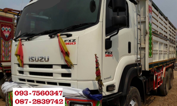 ขายรถดั้มพ์ 10 ล้อ 2 เพลา ไมล์ 9X,XXX กม. มีระบบลากจูง ISUZU DEGA 360 แรงม้า