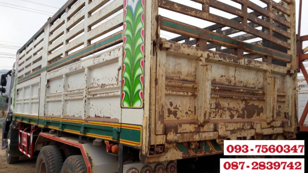 ขายรถดั้มพ์ 10 ล้อ 2 เพลา ไมล์ 9X,XXX กม. มีระบบลากจูง ISUZU DEGA 360 แรงม้า