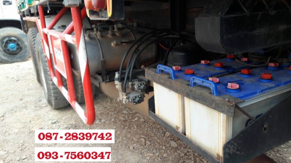 ขายรถดั้มพ์ 10 ล้อ 2 เพลา ไมล์ 9X,XXX กม. มีระบบลากจูง ISUZU DEGA 360 แรงม้า