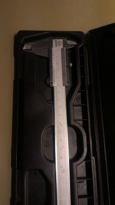 เวอร์เนีย ยี่ห้อ MACOH  ความละเอียด 0.05 มม ระยะการทำงาน 150 มม. ใช้ได้ทั้งนิ้วและมิล แถบตัวเลขสีดำเห็นชัด ทศนิยม 2 ตำแหน่ง