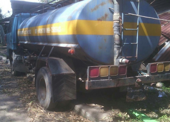 หกล้อ อีซุซุ NPR110 pawer บรรทุกถังน้ำ 6,000ลิต ปั้มน้ำ อุปกรณ์ครบ สภาพดีพร้อมใช้งาน ทะเบียนพร้อมโอน