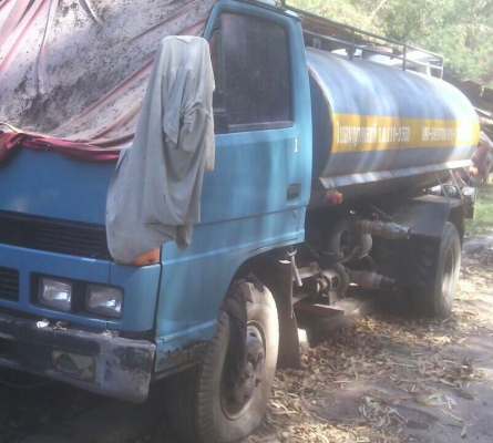 หกล้อ อีซุซุ NPR110 pawer บรรทุกถังน้ำ 6,000ลิต ปั้มน้ำ อุปกรณ์ครบ สภาพดีพร้อมใช้งาน ทะเบียนพร้อมโอน