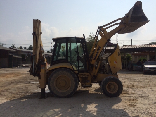 รถตักหน้า ขุดหลัง   KOMATSU   (โคมัสสุ)  พร้อมใช้งาน เล่่มพร้อม ...