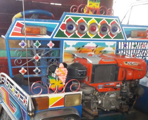 **188,000 บ.ต่อรอง/// แต๋น4ล้อเพลาลอย KUBOTA-RT 14แรง สตาร์ทกุญแจ คัสซีหน้า 4 หลังคาบังแดด กระบะ ก. 1.70ม.Xย. 3.00ม. พื้นไม้คอกไม้สูง รถต่อใหม่2ปี (อู่.พรเทพ 99) ใช้งานน้อย สวยพร้อมใช้ เล่มฯครบ **ขาย แต๋น KUBOTA RT-140 14แรง 4ล้อบรรทุกการเกษตร สภาพสวย พร้