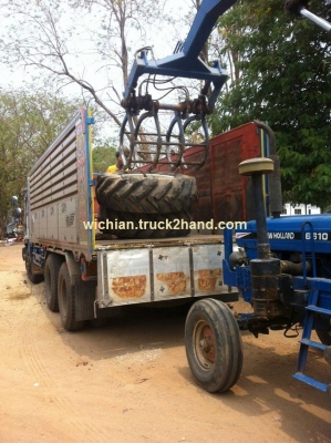 ขายแล้วขอบคุณพี่ขวัญใจ อ.ศรีสวัสดิ์ มากครับ มารับแล้วกระทะล้อพร้อมยางหลังรถไถฟอร์ด กะทะขอบ30&rdquo; พร้อมยาง18.4-30