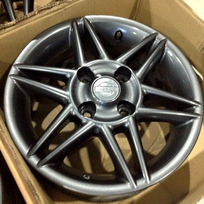 ล้อแม็กซ์ Nissan นีโอ 15 นิ้ว ลายดาว 4รู114 สภาพสวยทั้งชุด ขึ้นเช็คดุ้งเรียบร้อย ตจว ส่งได้ครับ